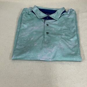 EUC mens short sleeve Bermuda sands polo shirt